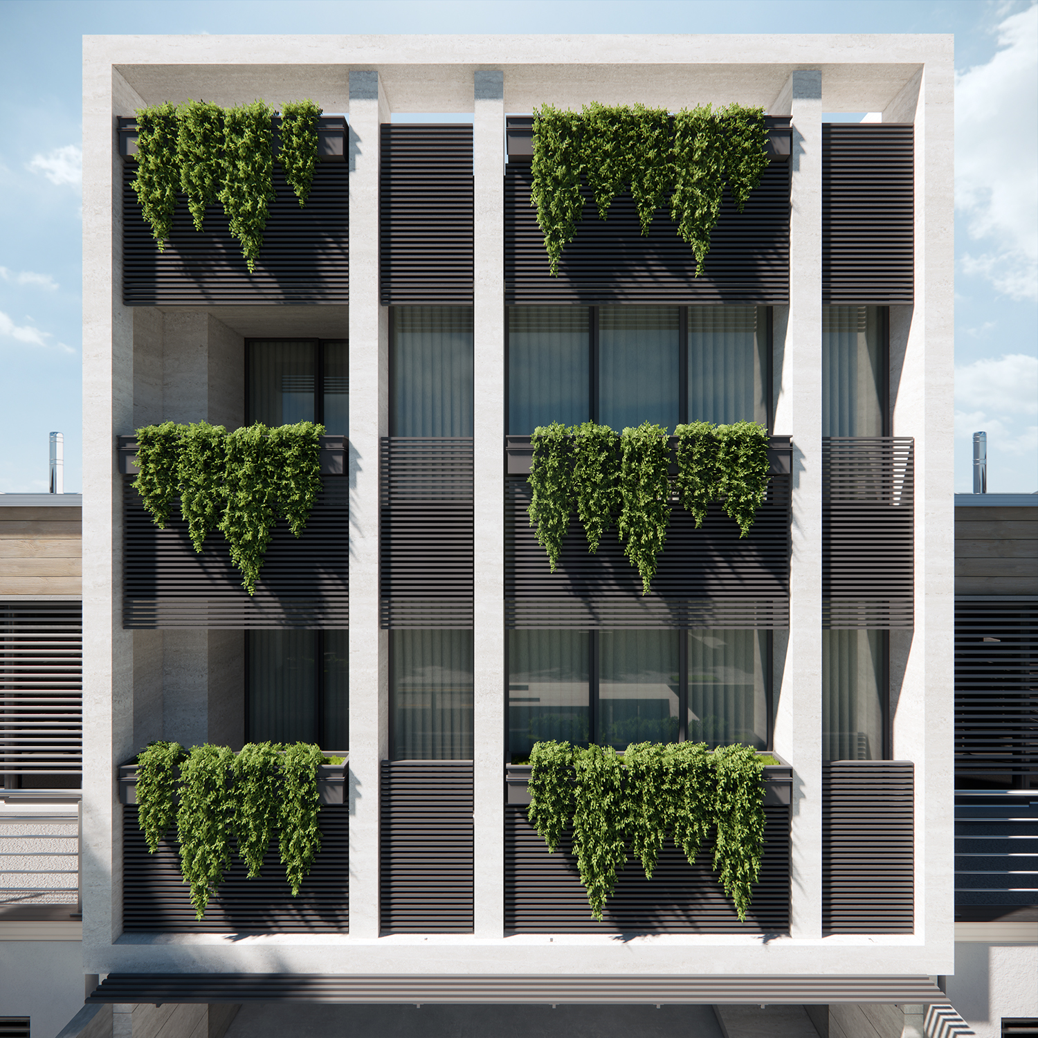 HOUSE OF MEASURED LIGHTSCAPE - Modern residential design by XIMA DESIGN LAB, Shiraz, Iran 2017