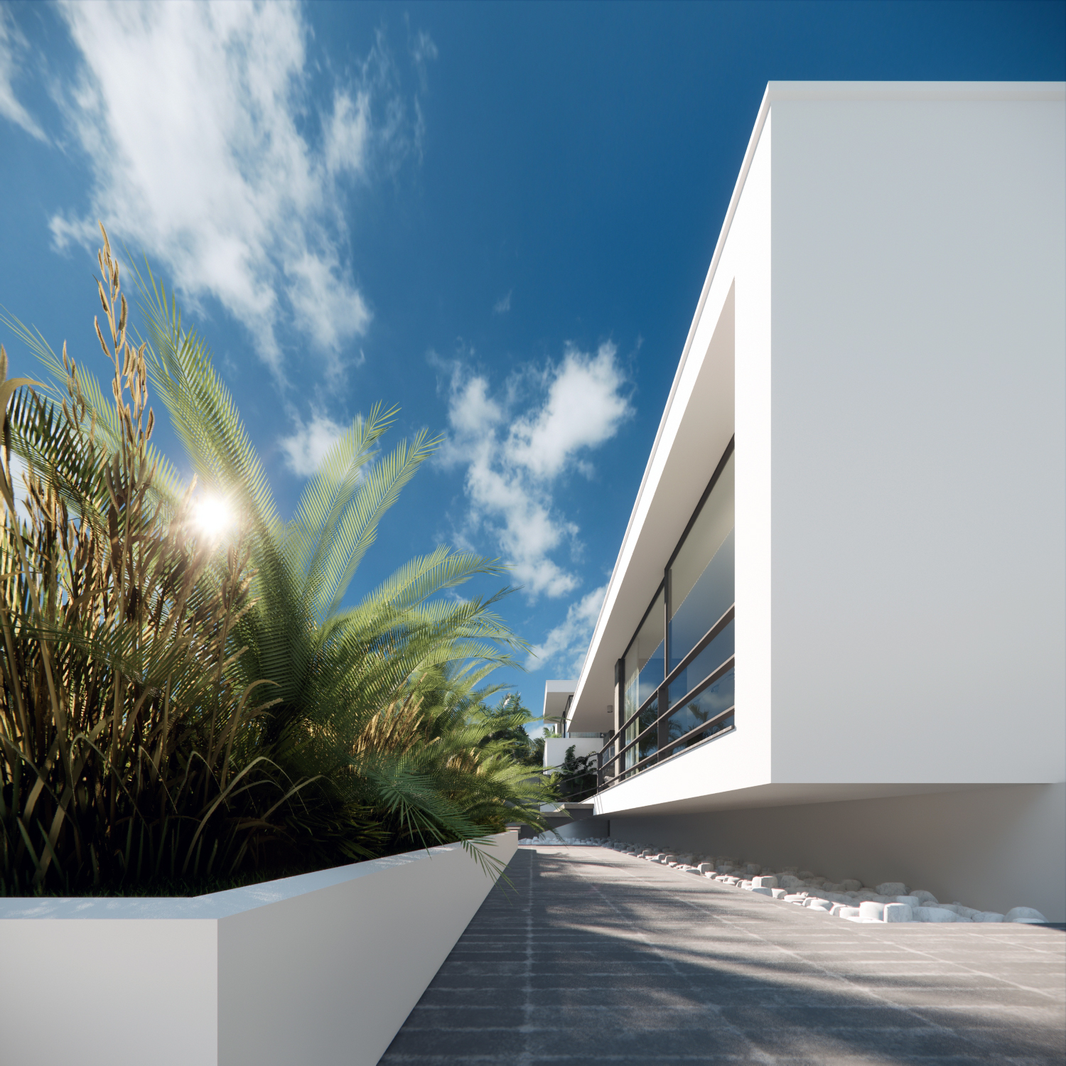 THRESHOLD VILLA - Modern villa design by XIMA DESIGN LAB, Gourak, Bushehr, Iran 2019