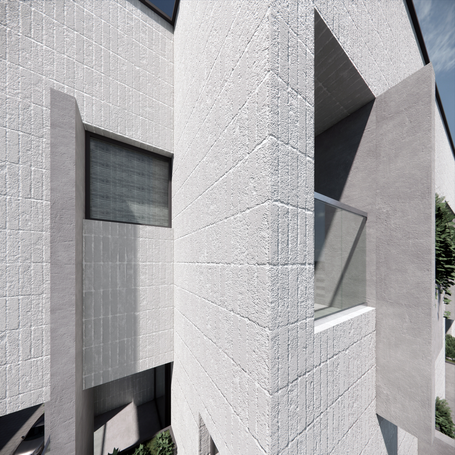 THE LIVING CUTS - Modern residential design by XIMA DESIGN LAB, Bushehr, Iran 2023