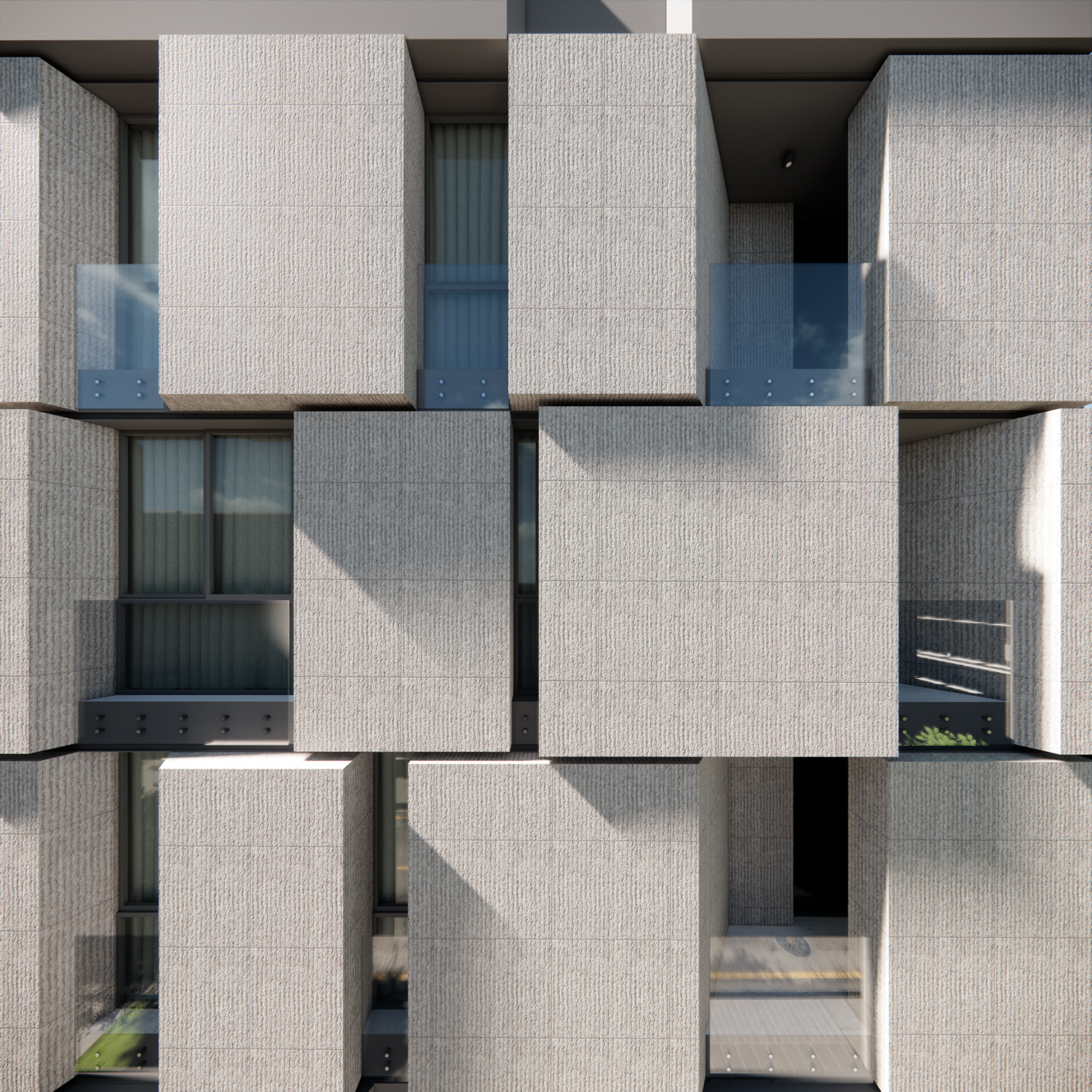 CHEEKY BLOCKS! - Modern residential design by XIMA DESIGN LAB, Bushehr, Iran 2024