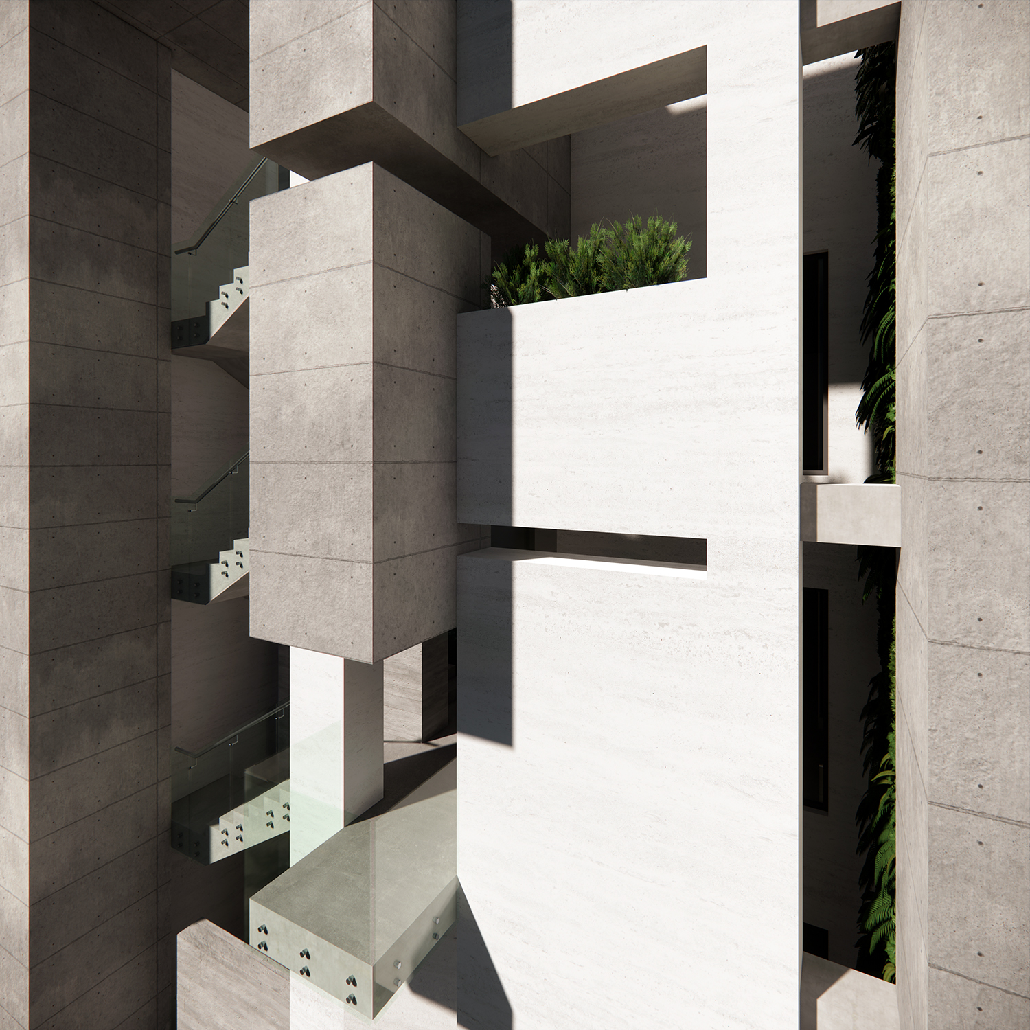 VOID COURT RESIDENCE - Modern residential design by XIMA DESIGN LAB, Rudehen, Tehran 2025
